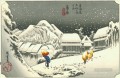 Kanbara Utagawa Hiroshige Ukiyoe
